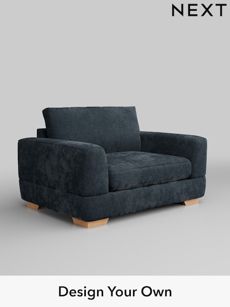 Distressed Velour/Midnight Blue Clayton (W43096) | £950