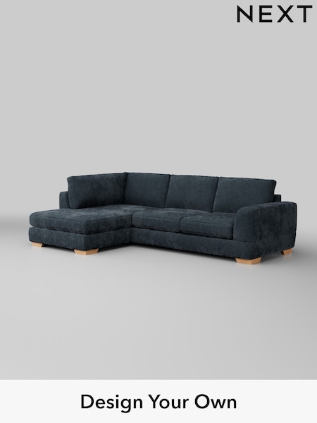 Distressed Velour/Midnight Blue Clayton (W43096) | £1,825