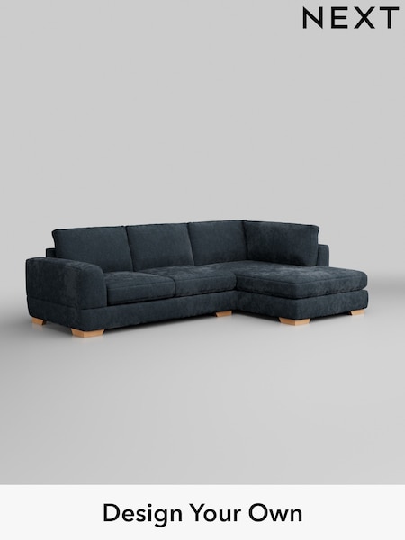 Distressed Velour/Midnight Blue Clayton (W43096) | £1,825