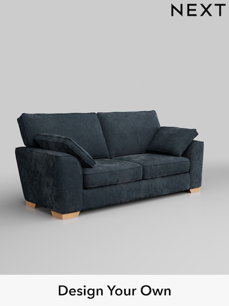 Distressed Velour/Midnight Blue Stamford (W43110) | £1,250