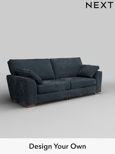 Distressed Velour/Midnight Blue Stamford (W43110) | £1,350