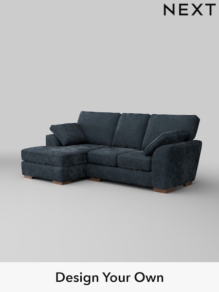 Distressed Velour/Midnight Blue Stamford (W43110) | £1,699