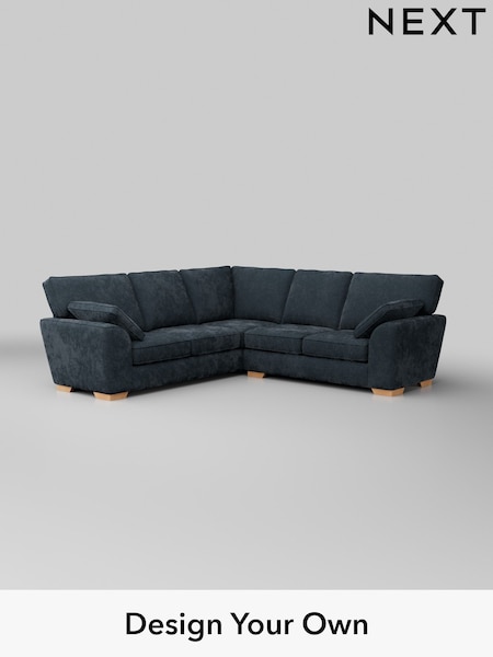 Distressed Velour/Midnight Blue Stamford (W43110) | £2,350