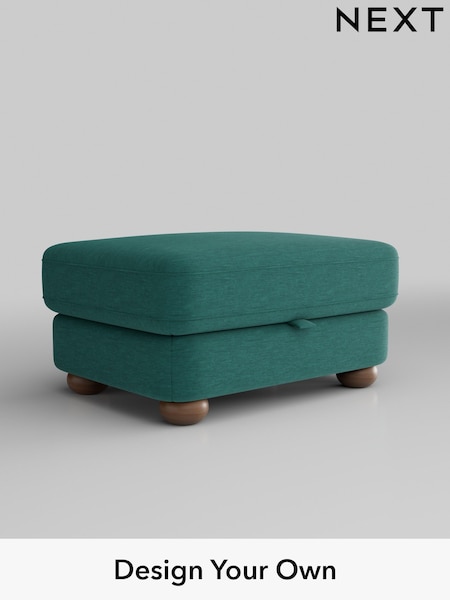 Fine Chenille Easy Clean/Dark Juniper Green Arches (W43116) | £499