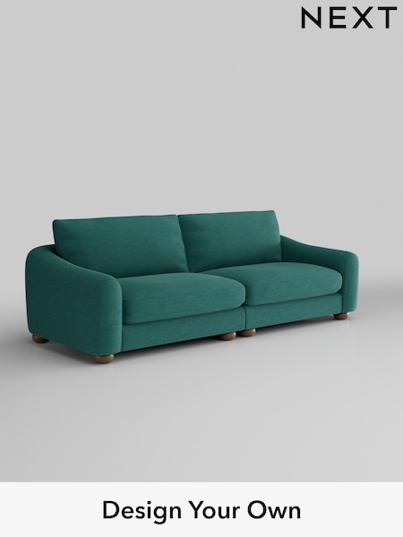 Fine Chenille Easy Clean/Dark Juniper Green Arches (W43116) | £1,425