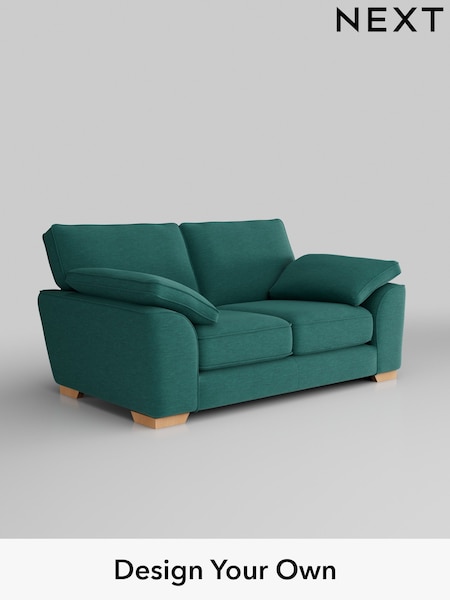 Fine Chenille Easy Clean/Dark Juniper Green Stamford Grand Relaxed Sit (W43117) | £1,625