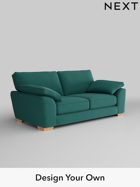 Fine Chenille Easy Clean/Dark Juniper Green Stamford Grand Relaxed Sit (W43117) | £1,725