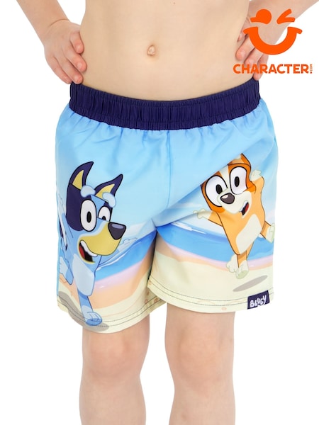 Character Blue Bingo Swimming 100% Cotton Trunks (W43130) | £15
