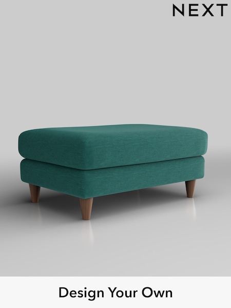 Fine Chenille Easy Clean/Dark Juniper Green Hartley Relaxed Sit (W43131) | £425