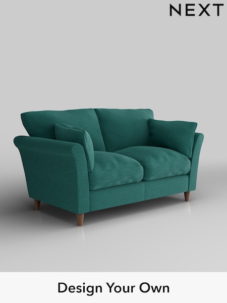 Fine Chenille Easy Clean/Dark Juniper Green Hartley Relaxed Sit (W43131) | £1,075