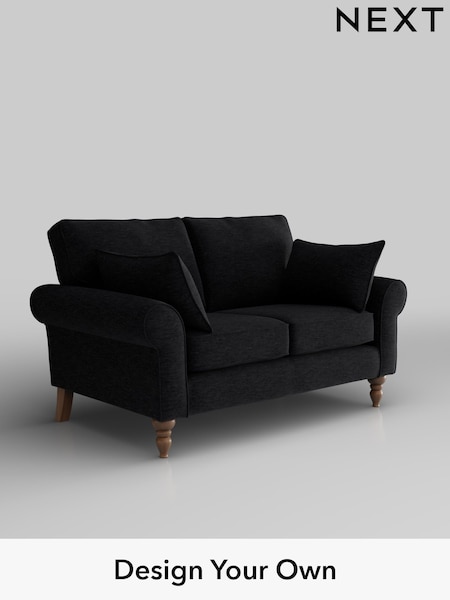 Fine Chenille Easy Clean/Black Mallory (W43138) | £799