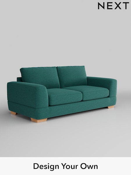 Fine Chenille Easy Clean/Dark Juniper Green Clayton (W43139) | £1,225