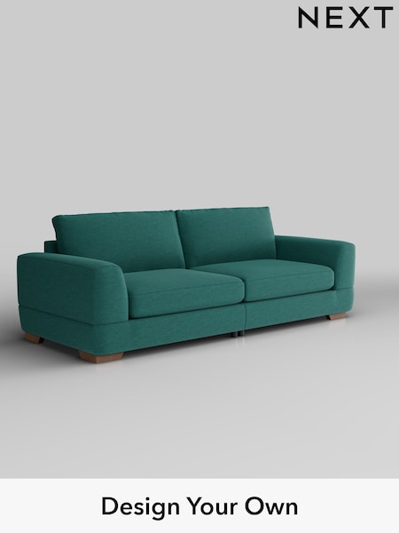 Fine Chenille Easy Clean/Dark Juniper Green Clayton (W43139) | £1,425