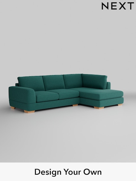 Fine Chenille Easy Clean/Dark Juniper Green Clayton (W43139) | £1,825