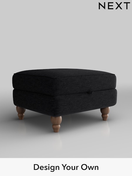 Fine Chenille Easy Clean/Black Lilly Ii (W43140) | £475