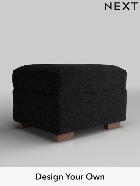 Fine Chenille Easy Clean/Black Malvern (W43143) | £475