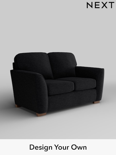 Fine Chenille Easy Clean/Black Malvern (W43143) | £875