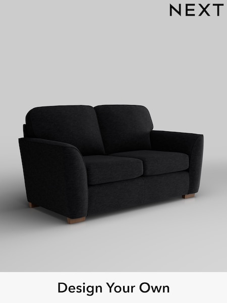 Fine Chenille Easy Clean/Black Malvern (W43143) | £975