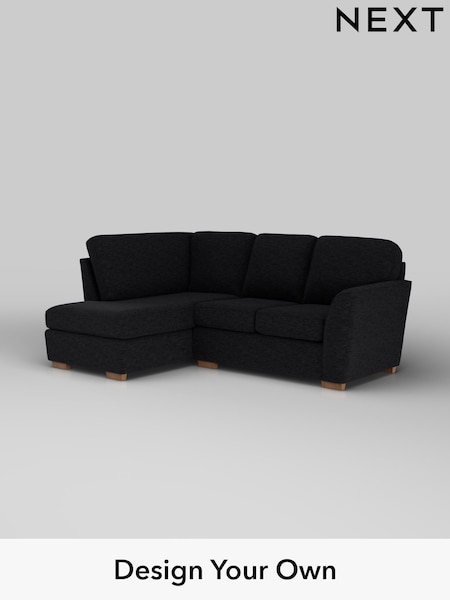 Fine Chenille Easy Clean/Black Malvern (W43143) | £1,350