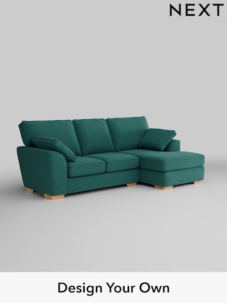 Fine Chenille Easy Clean/Dark Juniper Green Stamford (W43148) | £1,799