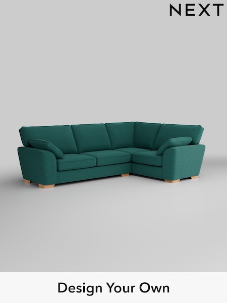 Fine Chenille Easy Clean/Dark Juniper Green Stamford (W43148) | £2,075