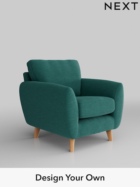 Fine Chenille Easy Clean/Dark Juniper Green Wilson (W43152) | £550