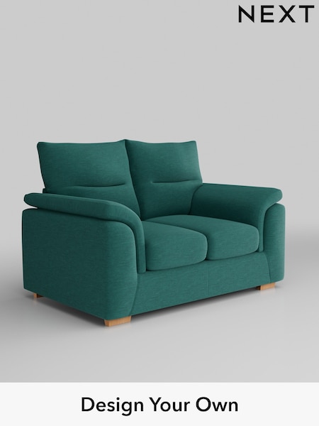 Fine Chenille Easy Clean/Dark Juniper Green Hayden Highback (W43158) | £1,025