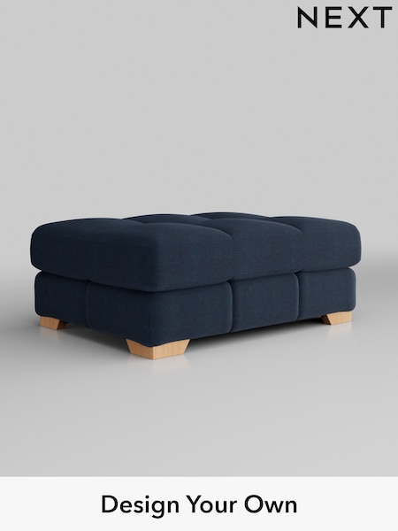 Fine Chenille Easy Clean/Dark Navy Blue Brooke Deep Sit (W43164) | £599