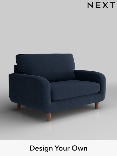 Fine Chenille Easy Clean/Dark Navy Blue Camden (W43168) | £799