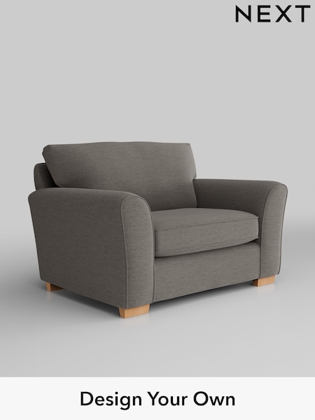 Fine Chenille Easy Clean/Dark Smoke Grey Michigan Ii (W43170) | £725