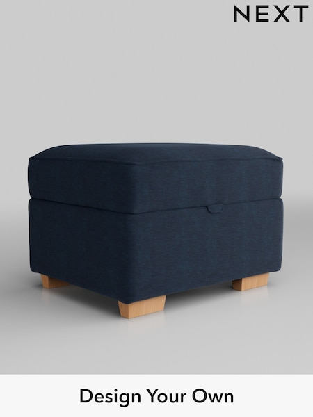 Fine Chenille Easy Clean/Dark Navy Blue Michigan Ii (W43174) | £475
