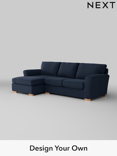 Fine Chenille Easy Clean/Dark Navy Blue Michigan Ii (W43174) | £1,525