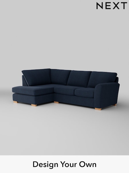 Fine Chenille Easy Clean/Dark Navy Blue Michigan Ii (W43174) | £1,550