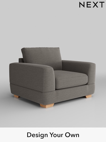 Fine Chenille Easy Clean/Dark Smoke Grey Clayton (W43181) | £850