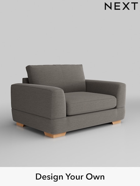 Fine Chenille Easy Clean/Dark Smoke Grey Clayton (W43181) | £950