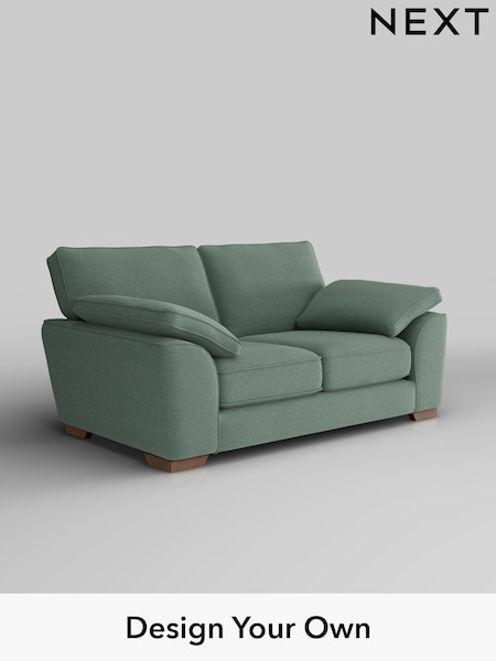 Fine Chenille Easy Clean/Light Forest Green Stamford Grand Relaxed Sit (W43183) | £1,625