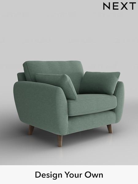 Fine Chenille Easy Clean/Light Forest Green Wilson (W43202) | £650