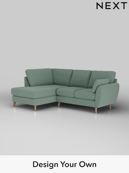 Fine Chenille Easy Clean/Light Forest Green Wilson (W43202) | £1,599