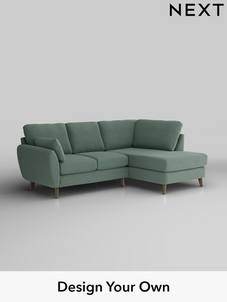 Fine Chenille Easy Clean/Light Forest Green Wilson (W43202) | £1,599