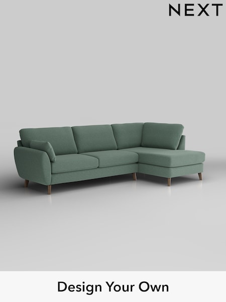 Fine Chenille Easy Clean/Light Forest Green Wilson (W43202) | £1,699