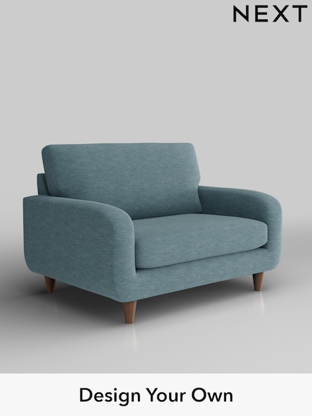 Fine Chenille Easy Clean/Mid Blue Camden (W43219) | £799