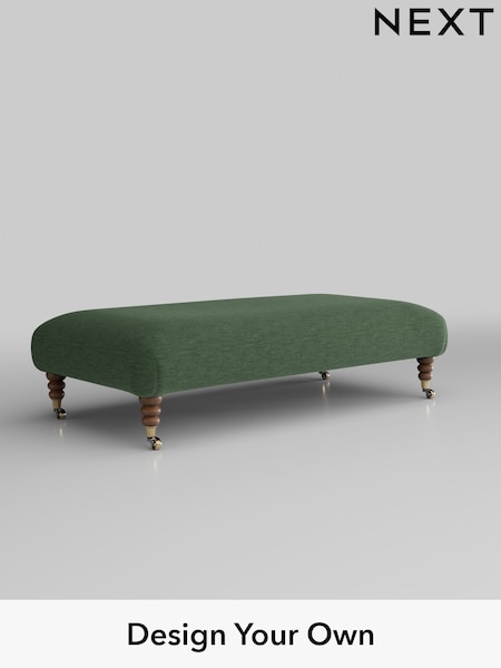 Fine Chenille Easy Clean/Mid Khaki Green Erin Deep Relaxed Sit (W43221) | £475