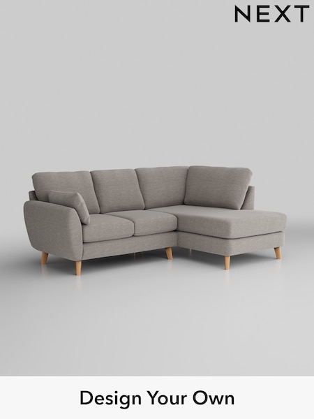 Fine Chenille Easy Clean/Light Steel Grey Wilson (W43222) | £1,599