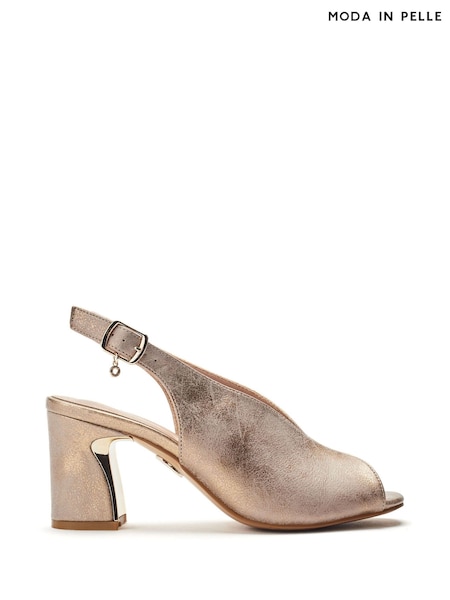 Moda in Pelle Love High Vamp Comfort Sandals with Swoosh Heels (W43239) | £79
