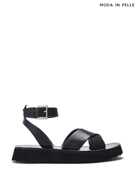 Moda in Pelle Larise Lightweight Eva Ankle Strap Leather Sandals (W43266) | £99