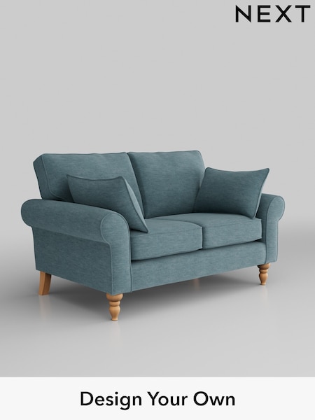 Fine Chenille Easy Clean/Mid Blue Mallory (W43268) | £799