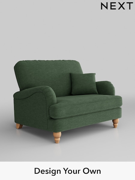 Fine Chenille Easy Clean/Mid Khaki Green Lilly Ii (W43269) | £750