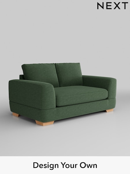 Fine Chenille Easy Clean/Mid Khaki Green Clayton (W43270) | £1,125