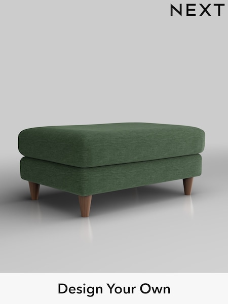Fine Chenille Easy Clean/Mid Khaki Green Hartley Relaxed Sit (W43274) | £425