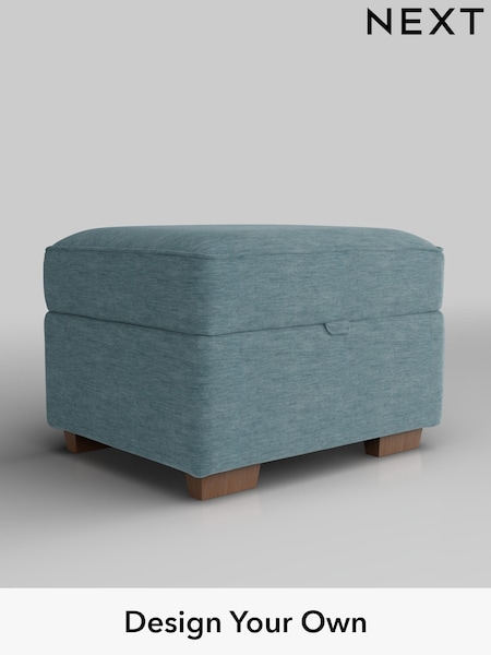 Fine Chenille Easy Clean/Mid Blue Malvern (W43275) | £475